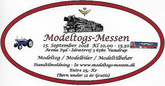 Modeltog-Messen i Vamdrup den 15. september 2018